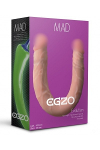 Фаллоимитатор двухголовый "Egzo" реалистичный, 46см