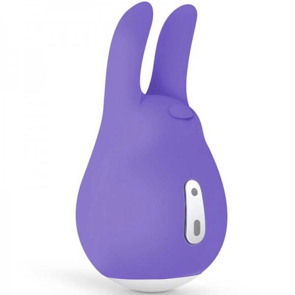 Клиторальный стимулятор "Good Vibes Tedy" фиолетовый медвежонок 