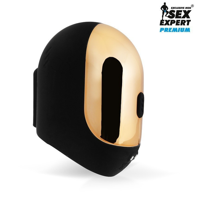 Мастурбатор для головки полового члена "Sex Expert Premium" с вибрацией, мега мощный 